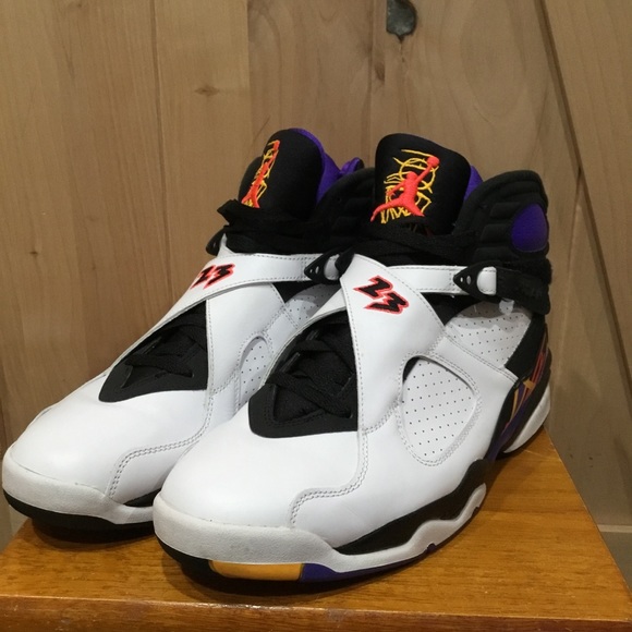 Nike Air Jordan 8 Retro Three Peat Mens Size 11.5 OG VIII 305381–142 - Picture 3 of 8